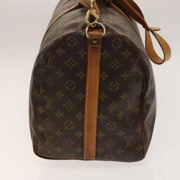 LOUIS VUITTON Monogram Keepall Bandouliere 50 Boston Bag - Picture 4 of 16